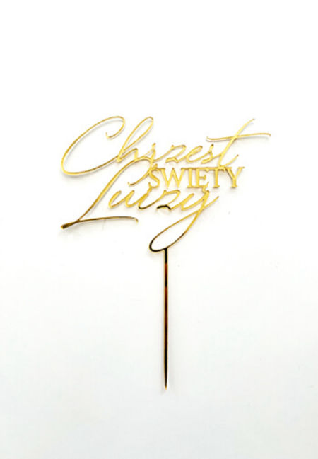 Topper - Chrzest ŚWIĘTY+imię