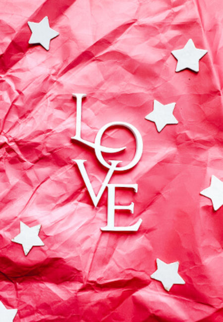 Dekor pionowy - LOVE