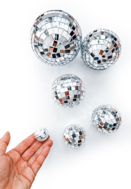 Kula Disco - srebrna