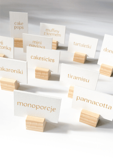 Wizytówka do monoporcji