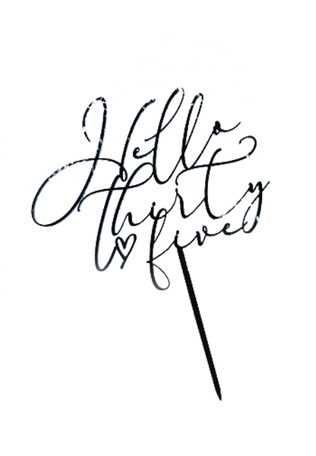 Topper - Hello thirty five
