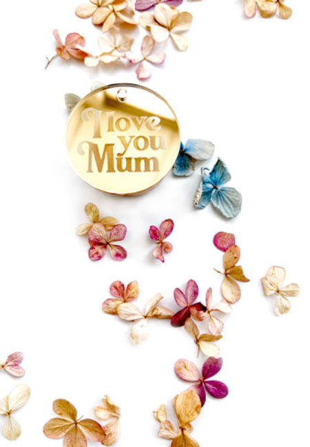 Lustrzane kółko - I love you Mum