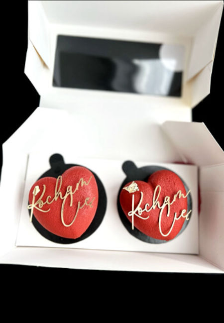 Kartonowy mini napis - Kocham Cię