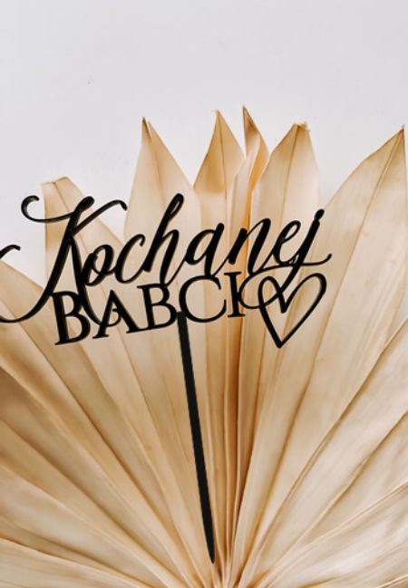 Topper/Dekor - Kochanej Babci