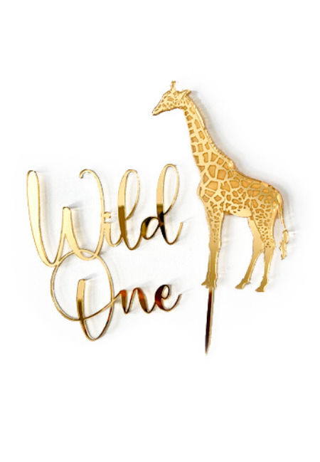 Komplet dekoracji na roczek - Wild One