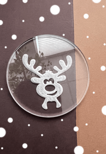 Stempel z reniferem Rudolfem zdjęcie 1